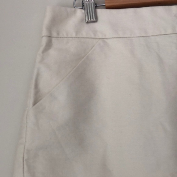 J. Crew White/Cream The Pencil Skirt Size 2 - Picture 2 of 8